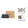 Coach X Peanuts Snoopy Heritage 25 Zipper Closure Snoopy Pattern Print Pebble Leather Shoulder Crossbody Bag Medium Women bags Dark-Blue CE710-QBDEI