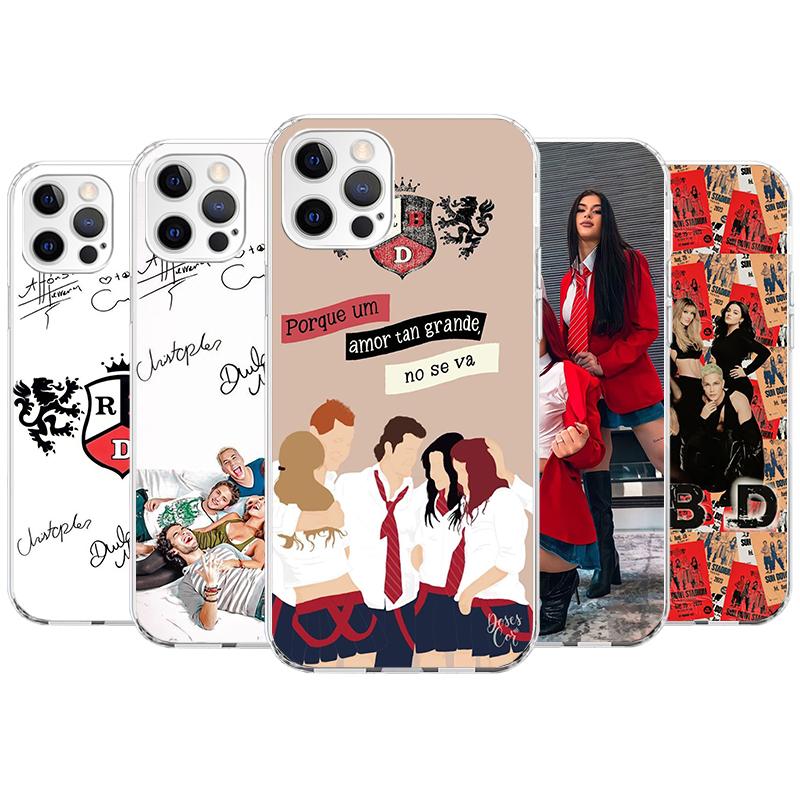 F-Fashion RBD R-Rebelde Phone Case For Apple iPhone 11 12 13 15 14 Pro 7 XR X XS Max 8 Plus + Mini SE Customized Print Soft Cove