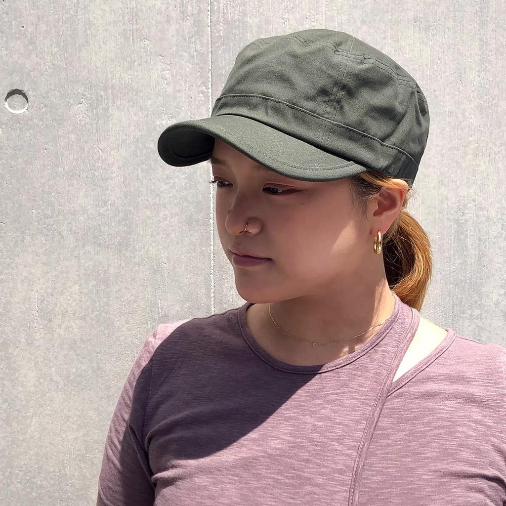 Базовая кепка Enchi Canvas Solid Work Cap Work Cap Canvas Outdoor Hat Navy Mens Womens