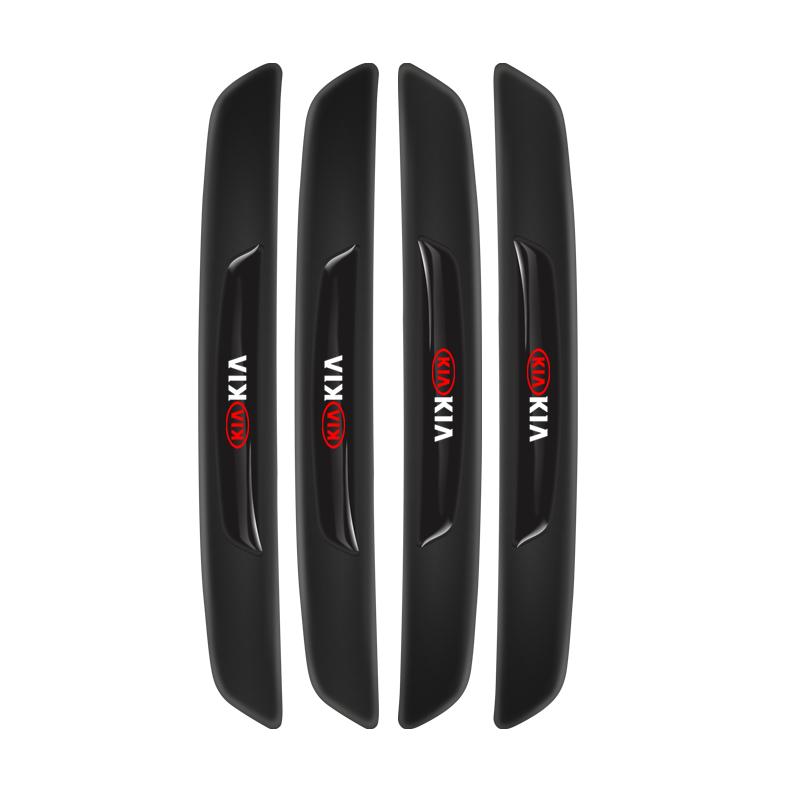 CLFW1 4Pcs Car Anti-collision Strips Auto styling Accessories For KIA Rio 4 Ev3 ev6 Niro Stonic Sportage GT-Line Ceed Picanto Forte K9