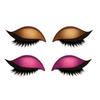 2 Lazy Stickers Eye Shadow Eyelash Pairs Reusable Eye Makeup Stickers