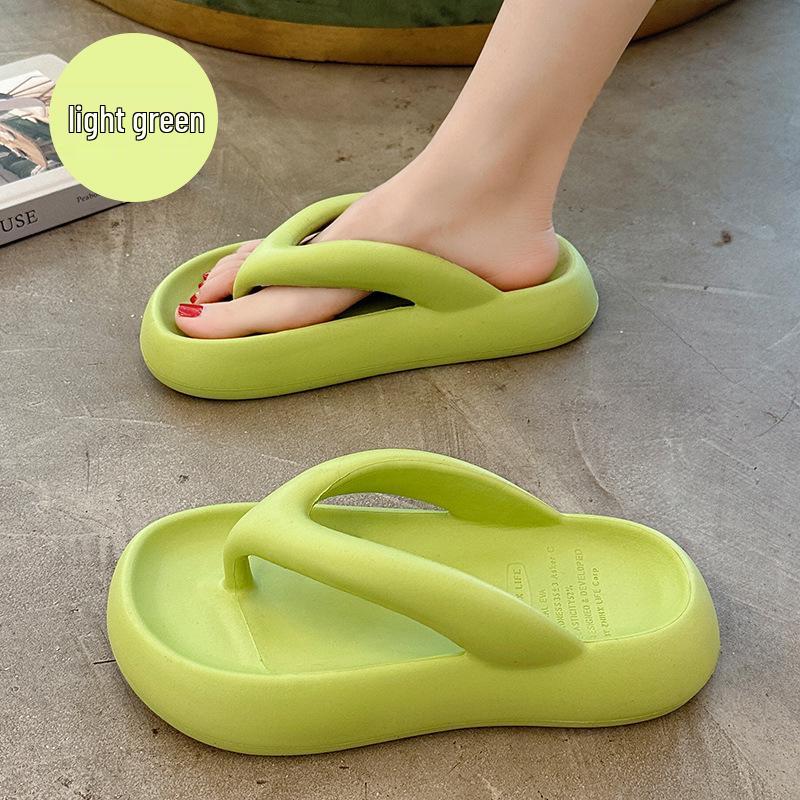 Women's Non-slip EVA Beach Thong Sandals - Thick Sole, Squishy Feel for Outdoor Summer Wear