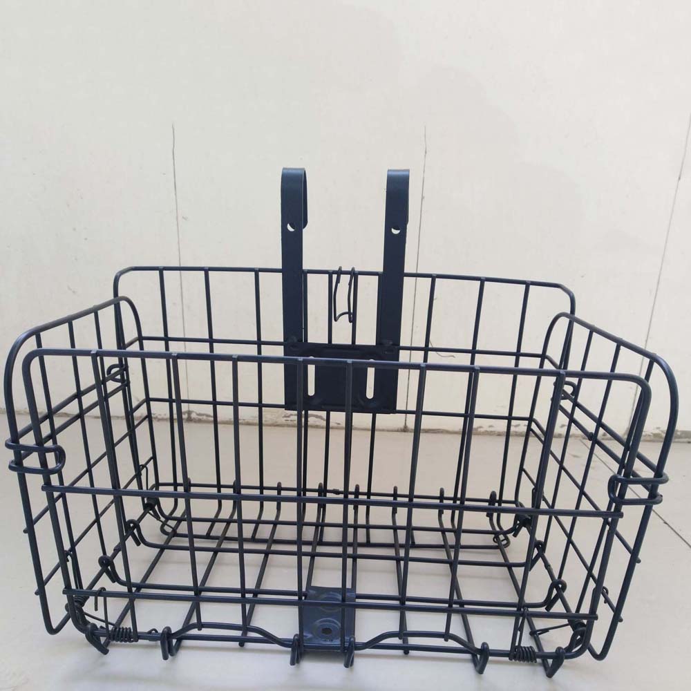 Металлический велосипед Велосипедный складной велосипедный товар Передняя задняя корзина Велосипедные сумки Велосипедная корзина Багажная стойка