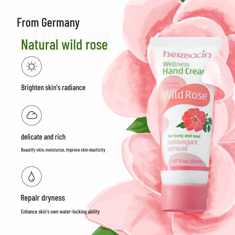HERBACIN Rose Hand Cream