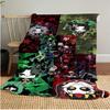 Pierrot Plush Blanket Soft Comfortable All Seasons blanket Sofa Office Naps blanket Outdoor Travel throw Perfect Gift