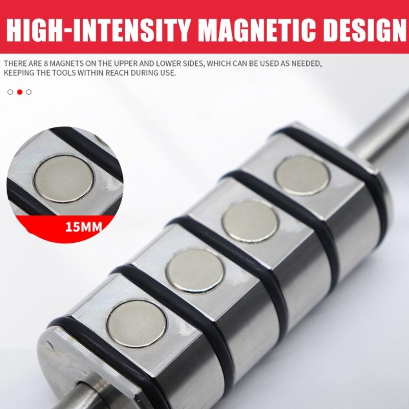 Легкий в переноске Магнитный молоток для удаления вмятин Магнитный съемник вмятин Эргономичная ручка Дизайн для легкого кузовного ремонта автомобиля