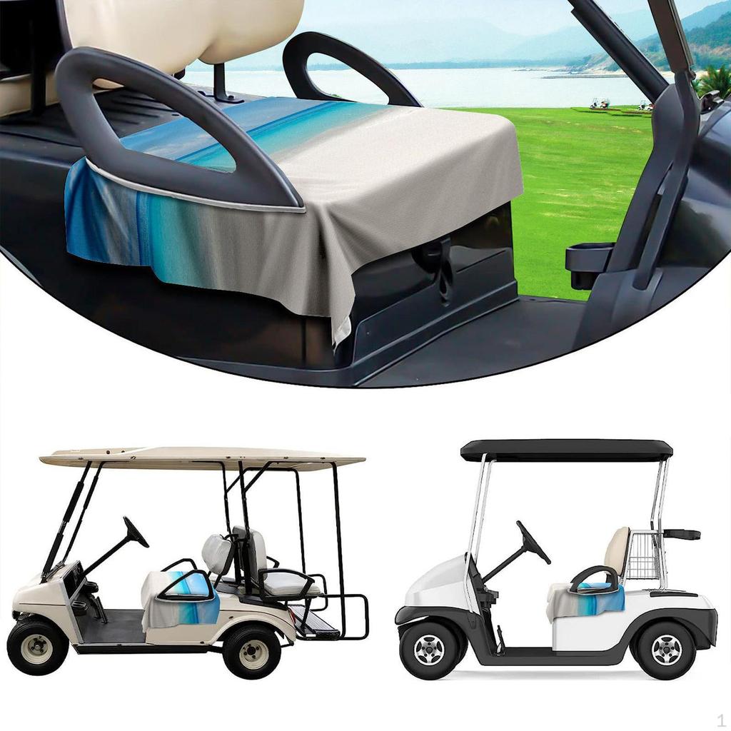 Чехол на сиденье для гольф-каров, полотенце-одеяло из микрофибры, уникальный, легкий, легко чистится,