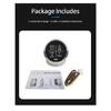 KUS 4 LED Alarm Gauge Meter Volt Water Temp Oil Pressure CHK ENG 2"(52mm) 9-32V with Backlight