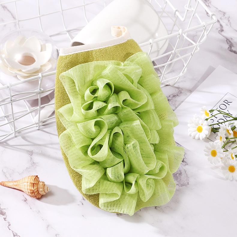 Отшелушивающая перчатка для ванны Скраб-пилинг для тела Мочалка для душа Очищение кожи Щетки для спины Аксессуары для душа