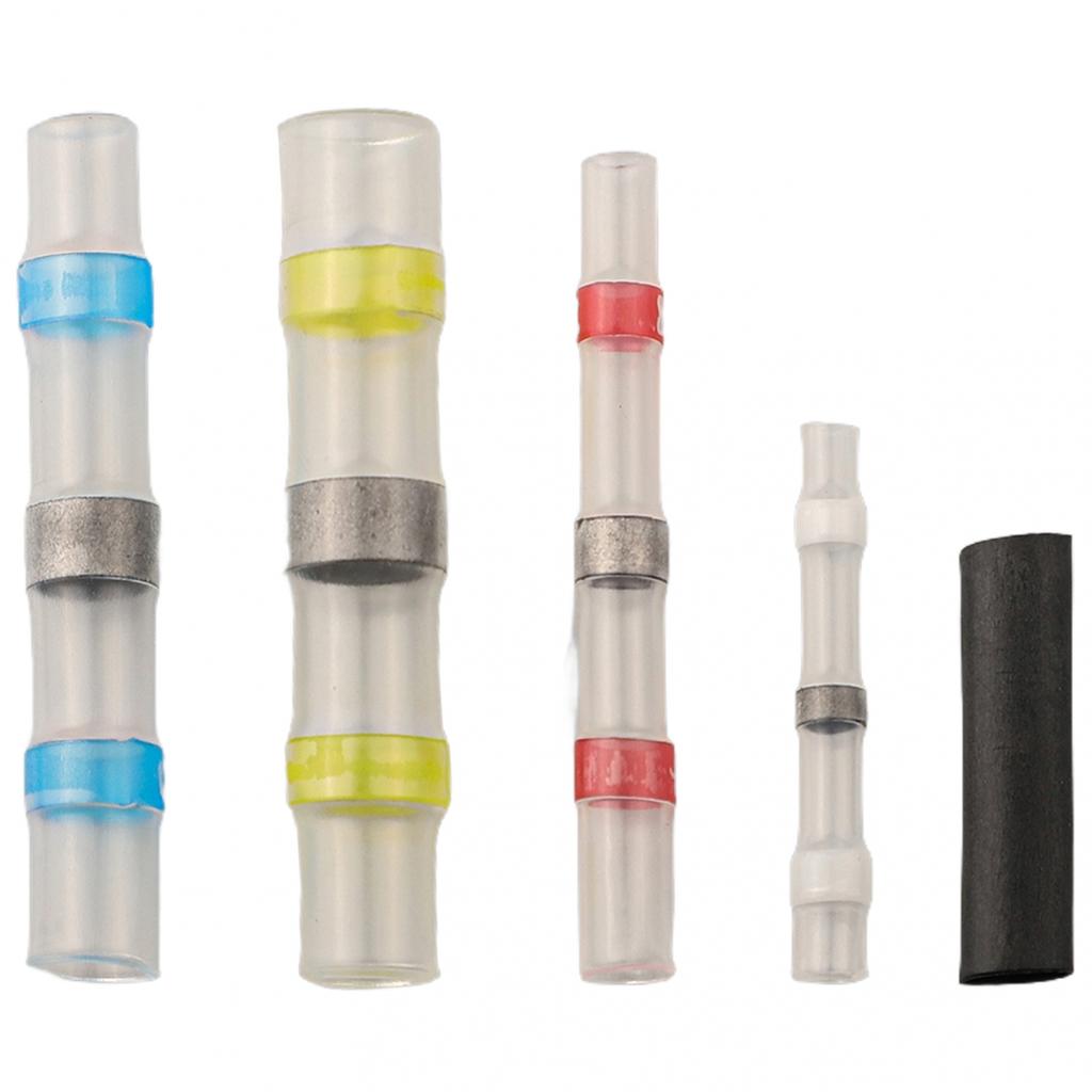 Insulate and Seal Wires Efficiently with 100pcs Heat Shrink Butt Connectors