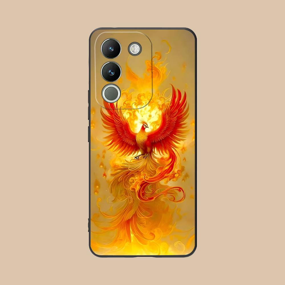 Роскошный Чехол для Мобильного Телефона VIVO V60 V50 V40 V30 V29 V27 V25 V23 Pro Lite 5G с Цветной Печатью Роскошный Чехол