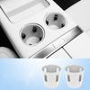 2pcs Front Car Center Control Coaster Cup Holders For Lixiang L9 L8 L7 L6 MEGA