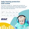 Звукоизолирующие наушники Banz для младенцев и детей Baby Blue EM-BB