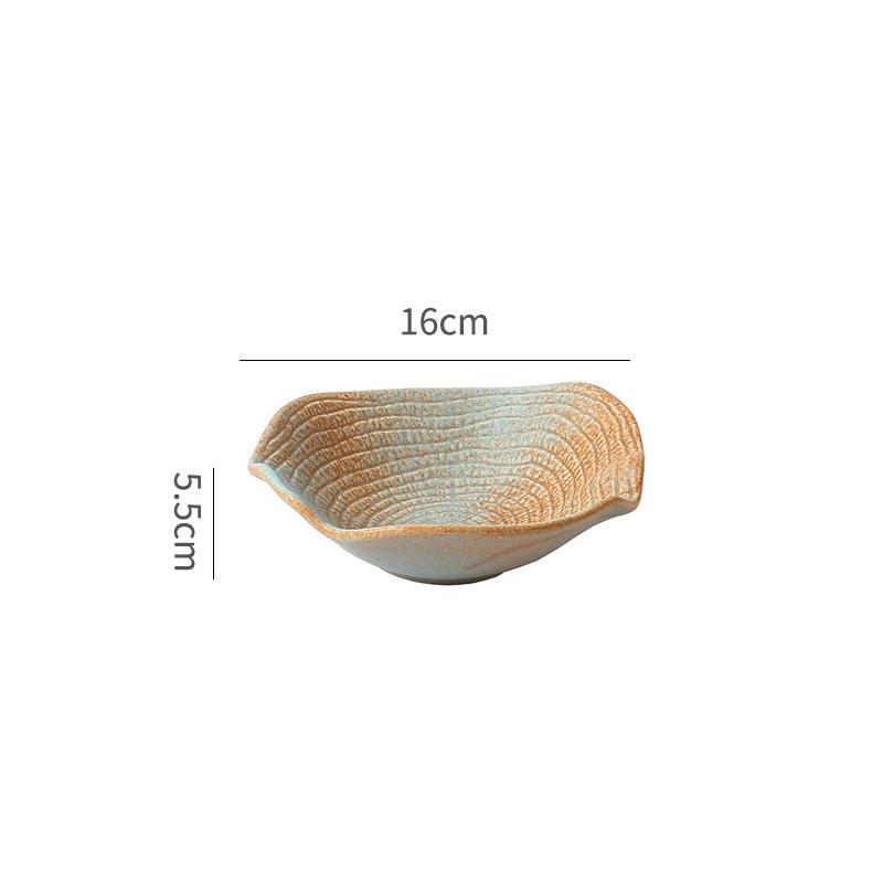 Винтажная креативная керамическая тарелка для обеда, десертная тарелка, тарелка для закусок, тарелки для сашими, суши, стейков, фирменная посуда для ресторана