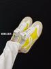 New Macaron Ballet Girl Breathable Versatile Inner Height Increasing Soft-soled Sports Casual Shoes