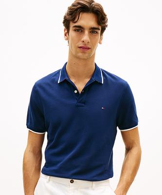 TOMMY HILFIGER [Эксклюзив] Поло с воротником и обычной посадкой (T12G1Tkt850Mt3Dcc)
