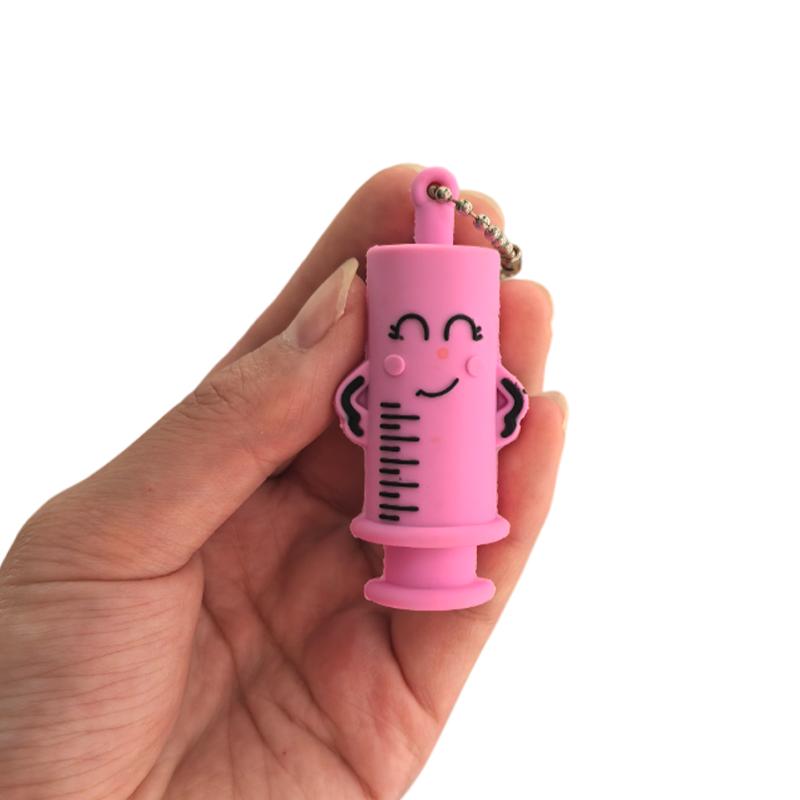 Брелок-открывалка для ампул, резак в форме шприца, медсестра, врач, открывалка для ампул, вспомогательное средство, инструмент для вскрытия флаконов с лекарствами