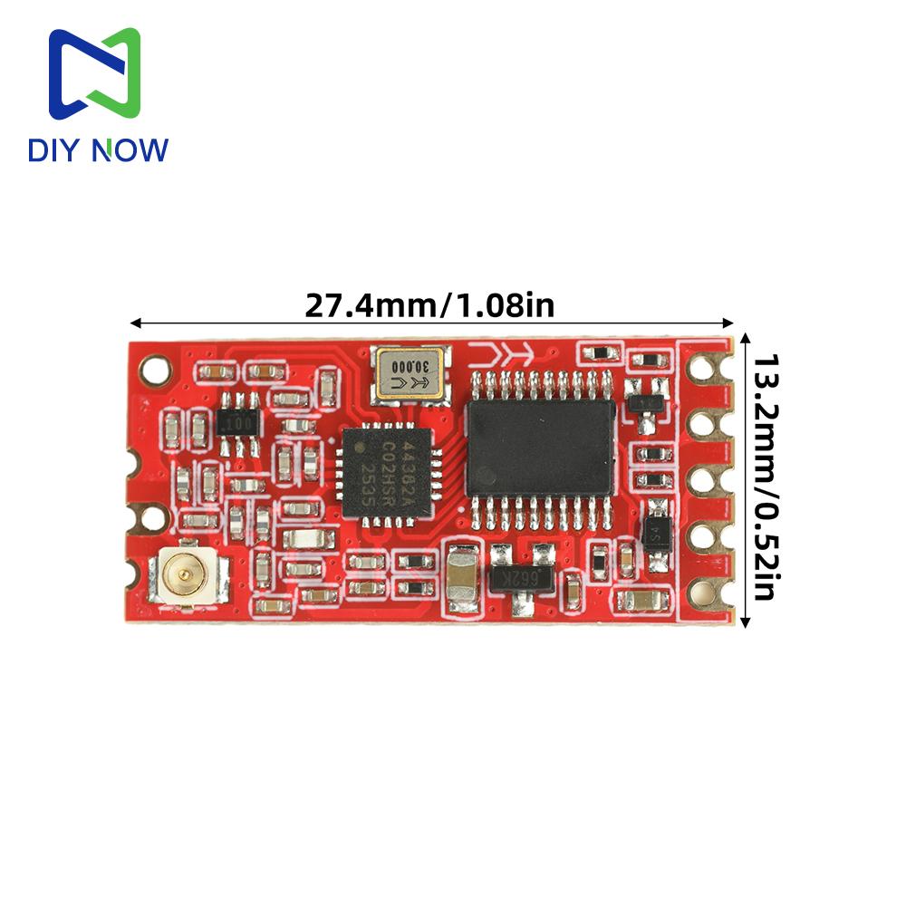 HC-12 V4.0 SI4438 Беспроводной модуль последовательной связи Многоканальный встроенный модуль беспроводной передачи данных 433,4-483,8 МГц