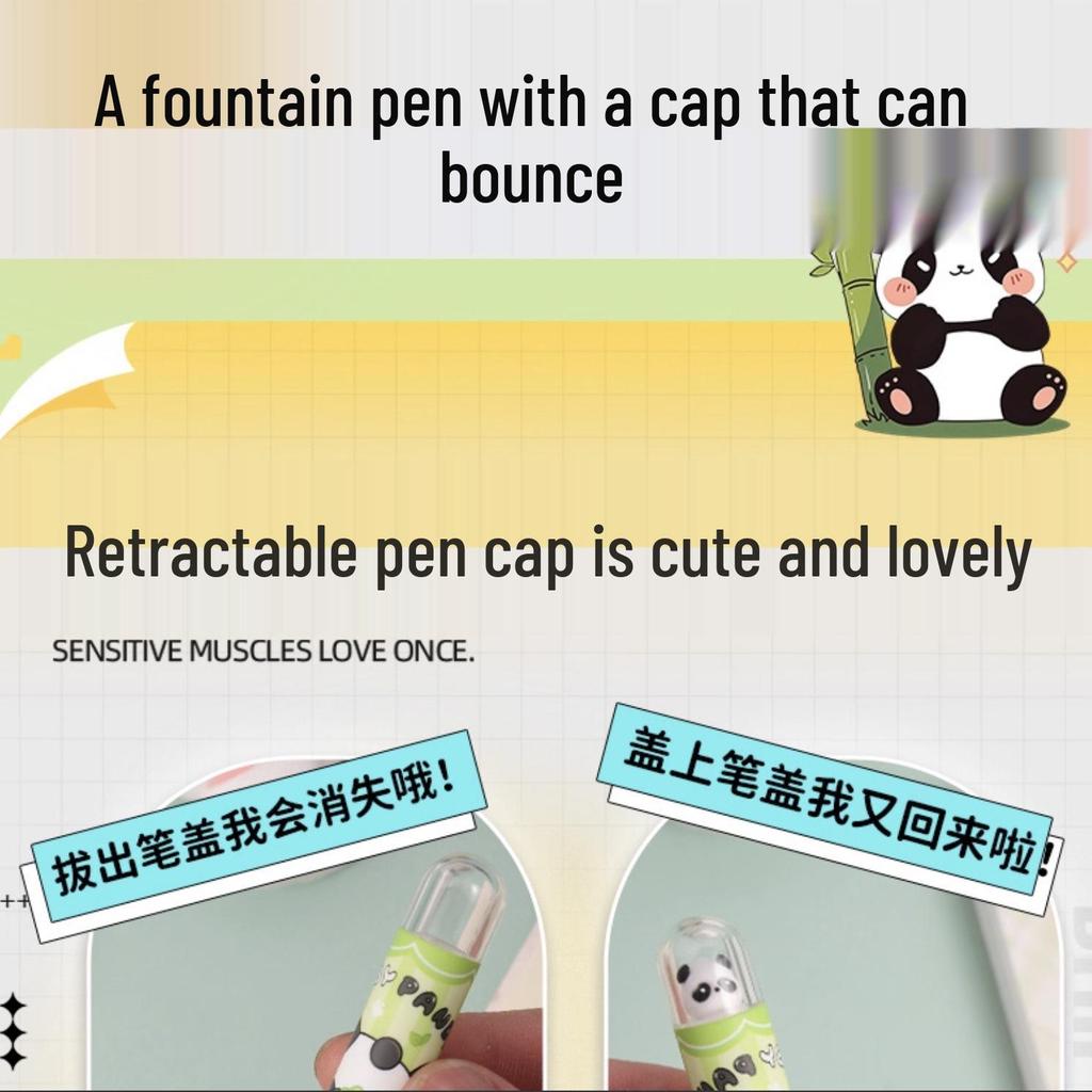 Стираемая термочувствительная перьевая ручка для каллиграфии третьего класса - Заправляемая, безопасная для детей и идеально подходящая для начинающих.