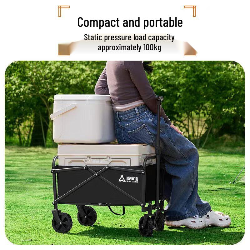 Suncojia Folding Outdoor Camping Wagon