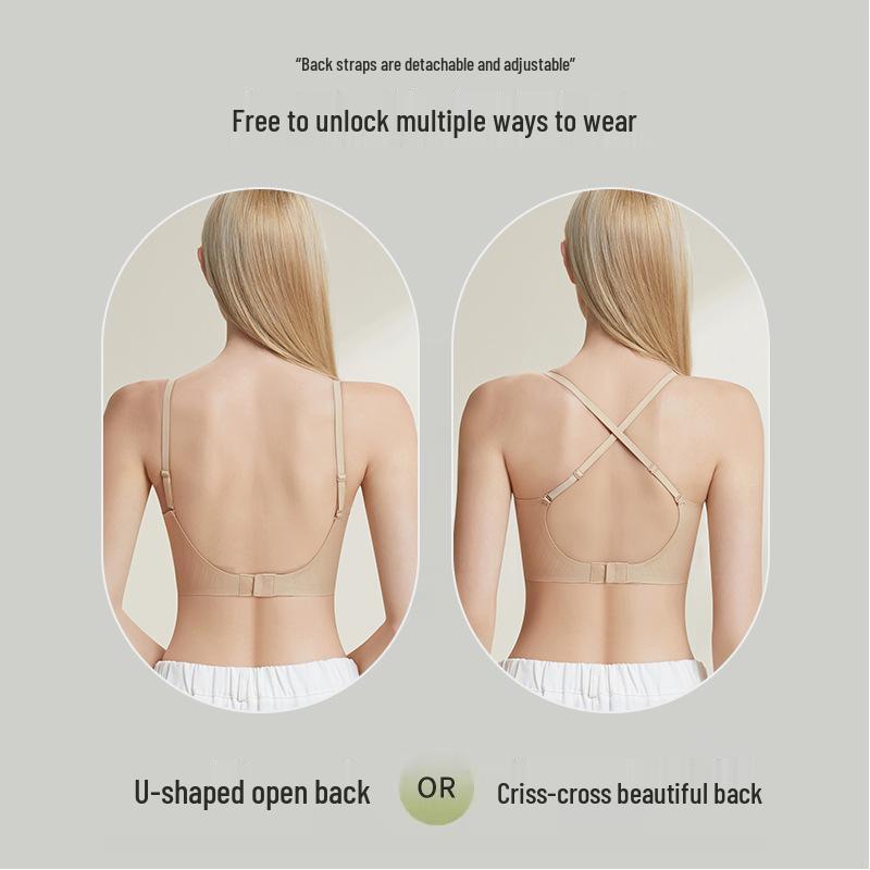 Бесшовный невидимый бюстгальтер с U-образной спинкой - Коллекция весна/лето 2025