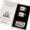 Violet Coffee Cup And Saucer Gift Box For Newcomers, High-Value Afternoon Tea Ceramic Cup Design Cup And Saucer Set