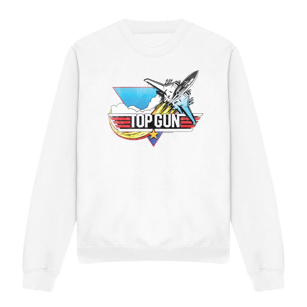 Top Gun Unisex Adult Jet Swoop Logo Sweatshirt