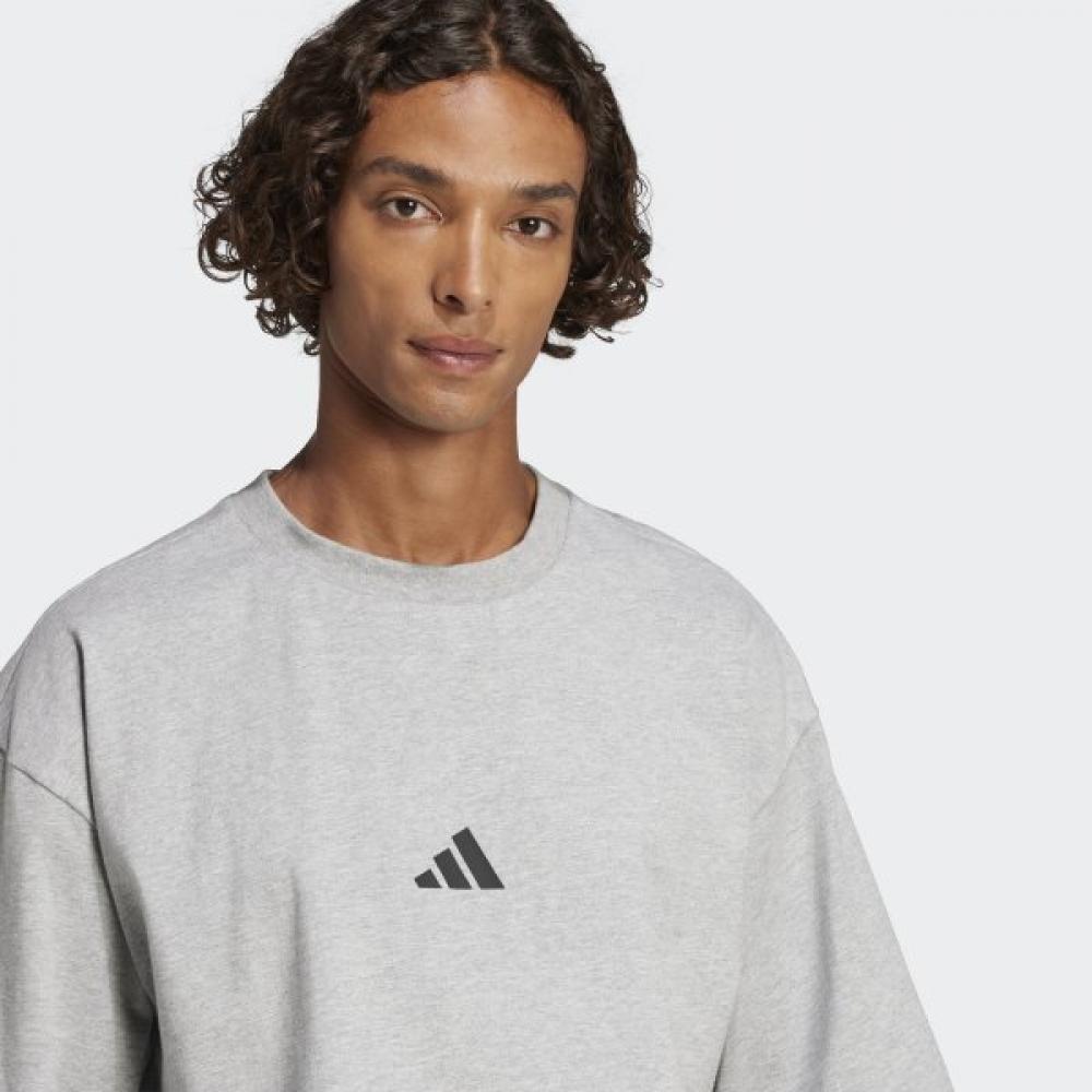 adidas Футболка унисекс с коротким рукавом Jc5340 Future Icon с маленьким логотипом Футболка с коротким рукавом