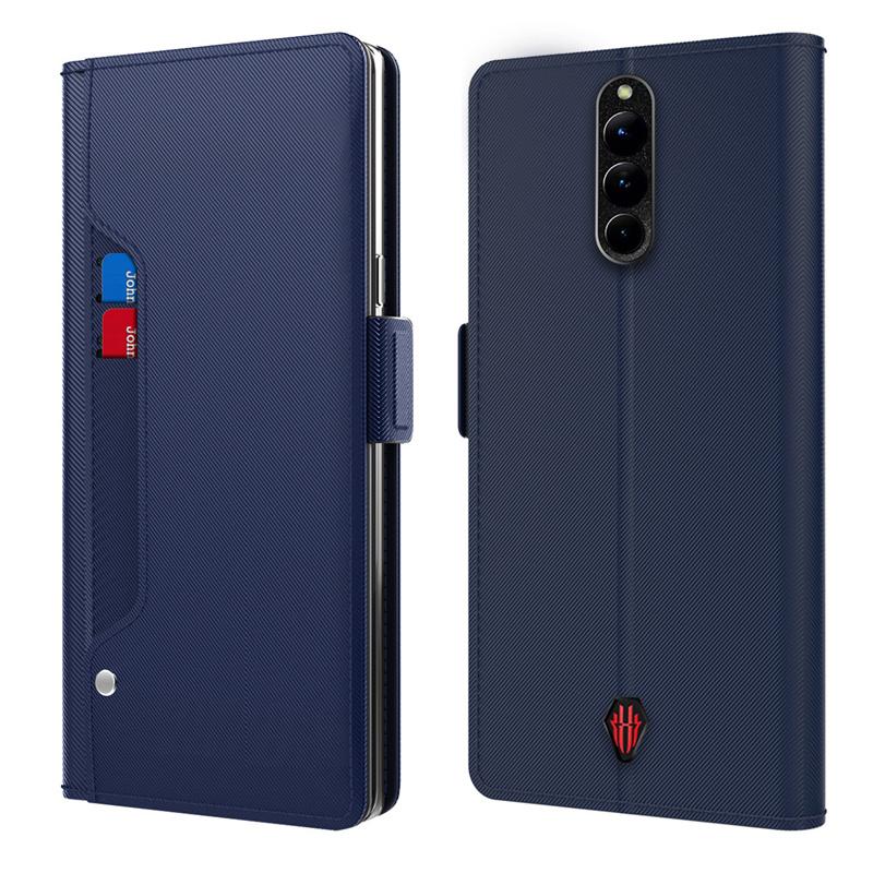 Для ZTE nubia Z60 Ultra кожаный чехол-книжка с подставкой для ZTE nubia Focus Music Neo Mirror Card Slot Wallet Phone Cover для Nubia Z50S Z40 Pro Z50 Ultra