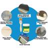 30/100g/300g Waterproof Agent Bathroom Toilet Anti-leak Invisible Paste Sealant Leak-trapping Repair Tools with Brush for Wall
