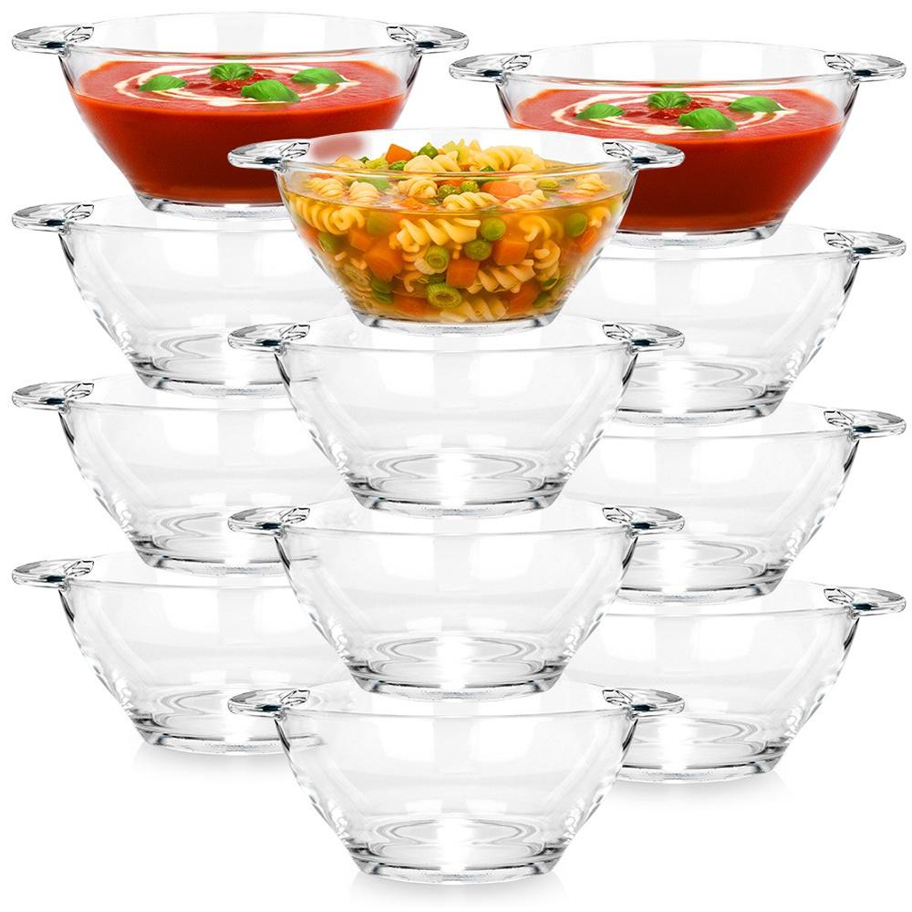 Glass Bouillon Bowls 420 Ml 12 Pcs.