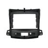 1 × 9Inch Car Fascia Radio Panel Dash Frame For Mitsubishi Outlander 2008‑2012