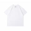 240g Unisex Japanese Heavy Cotton Crew Neck T-Shirt - Solid Colors, Short Sleeve
