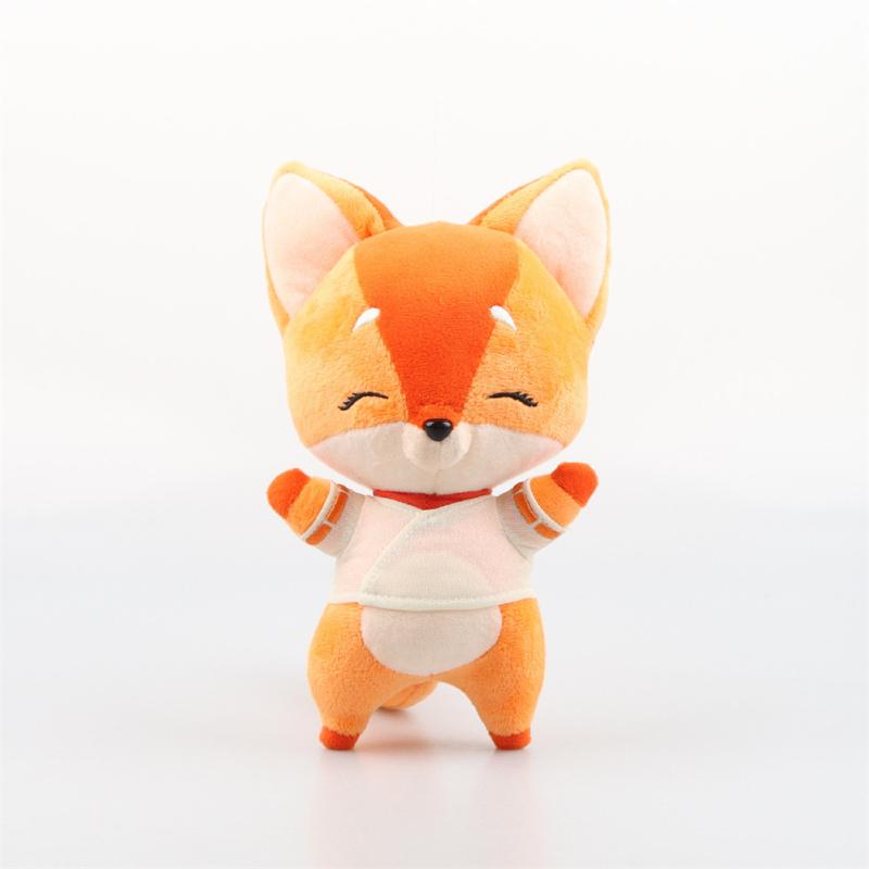 27 см Kawaii Kiriko Fox плюшевая игрушка Overwatch мультфильм игра фигурка плюшевая кукла мягкие игрушки в виде животных