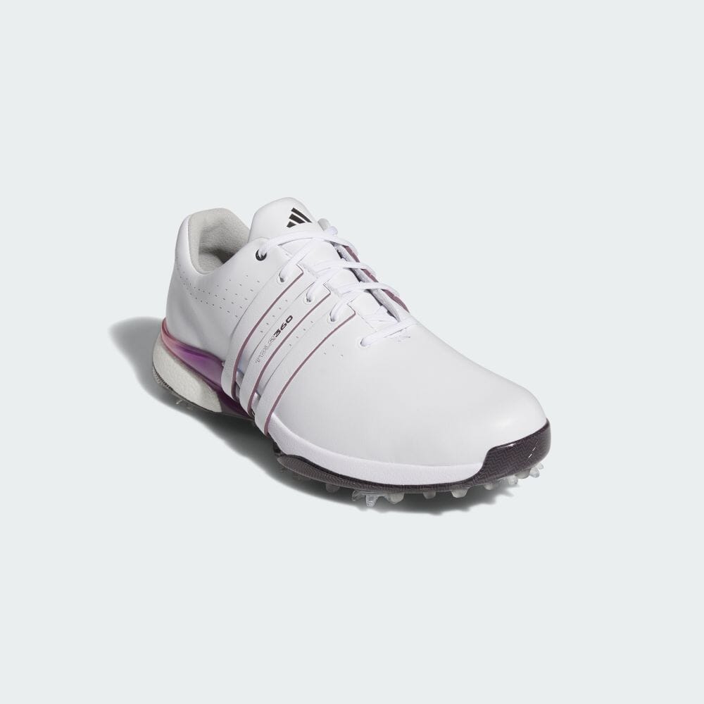 adidas Tour 360 24 Обувь Белая обувь и обувь Спортивная обувь МУЖСКАЯ ДЛЯ ГОЛЬФА IE3366 Обувь Белая/Shadow Fig/Aurora Черная