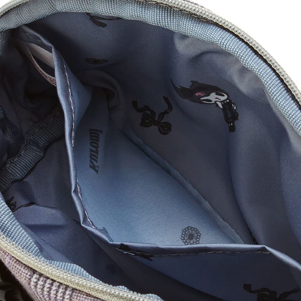 Sanrio Sanrio Pouch Kuromi Kuromi Secret Meroku Series Персонаж x 6 x 12 см 588938 SANRIO (САНРИО) Куроми-тян 16.5