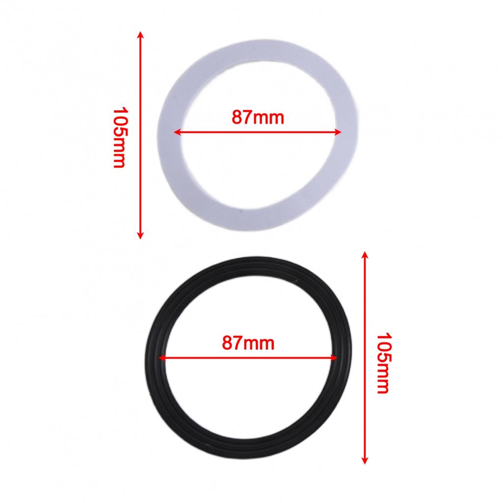 5 пар надежных уплотнительных шайб для сливных отверстий раковины 110 мм для кухни и ванной