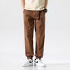 Overalls men's high street retro trend versatile men's casual pants trendy men's pants advanced sense ruffian handsome
