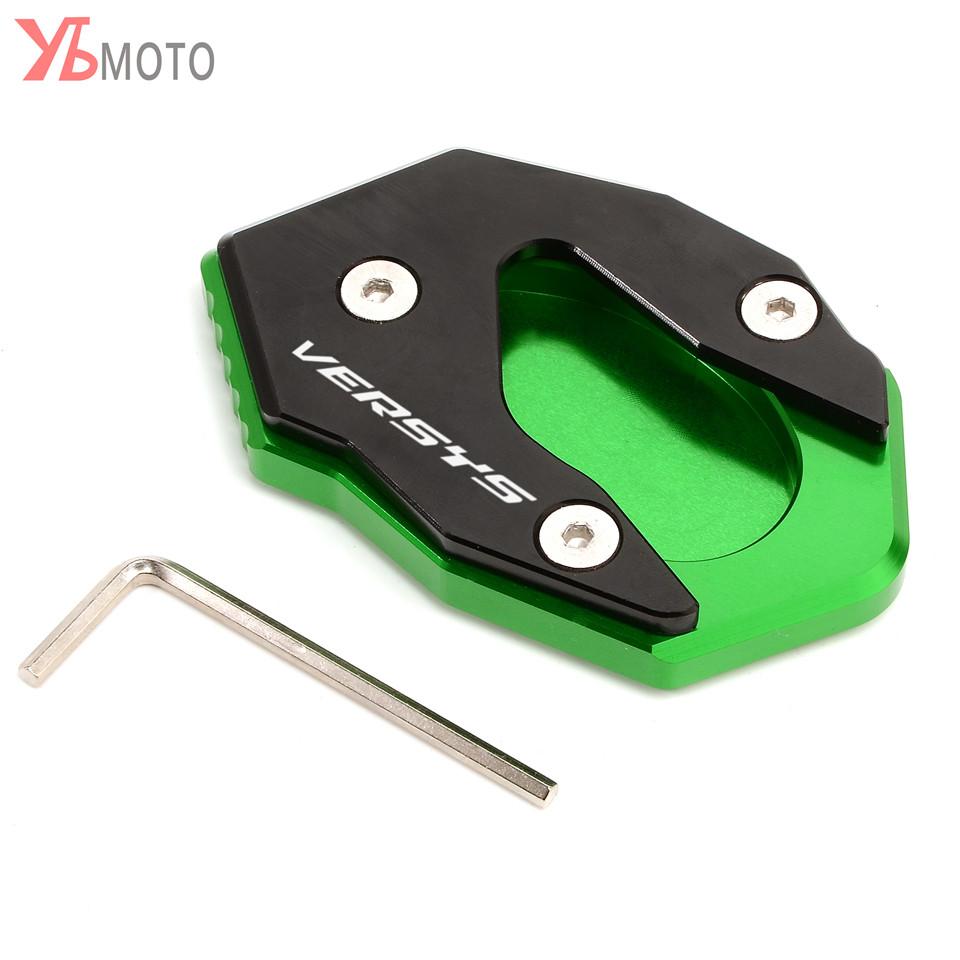 Подставка для ног, боковая подставка, удлинитель, опорная пластина для KAWASAKI versys1000 VERSYS 1000 SE VERSYS X300 VERSYS X250