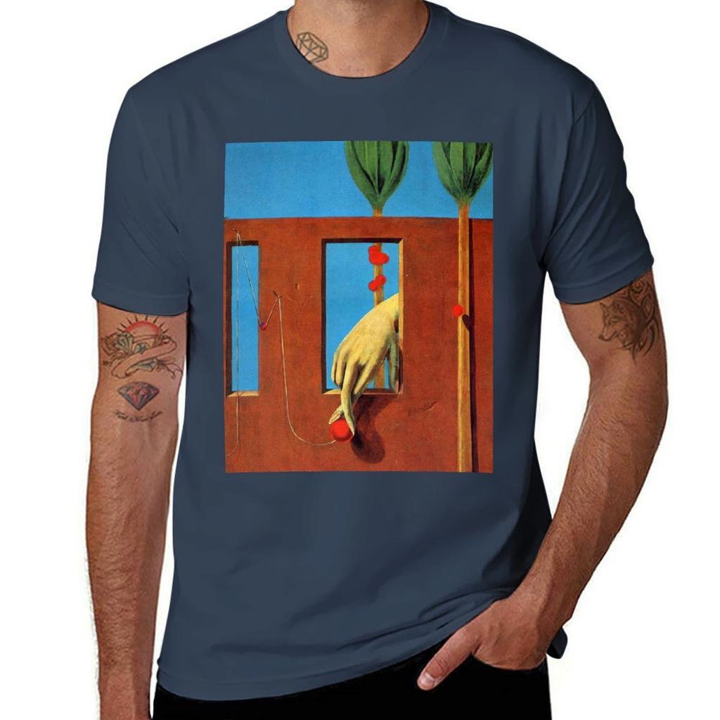 At the First Clear Word Max Ernst TShirt Athletic Fit Sports Short Sleeve Top