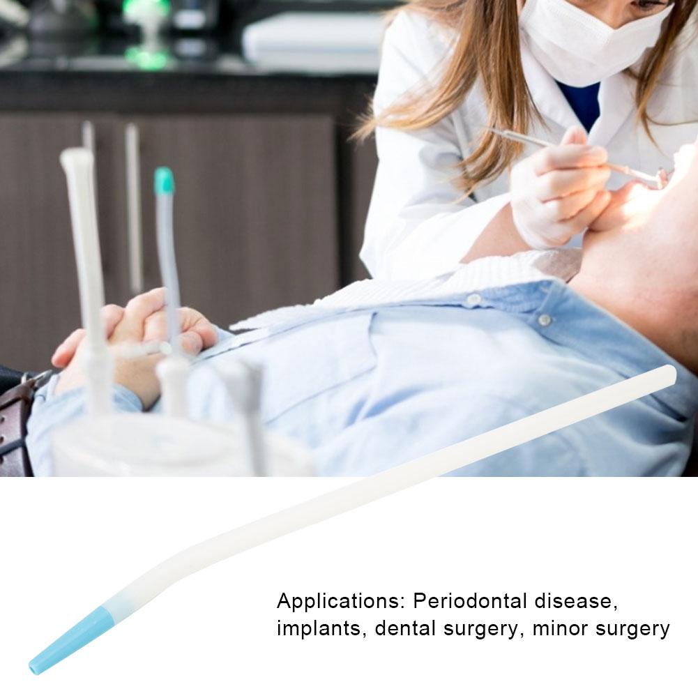 25 шт. пакет Стоматологические имплантаты Хирургические изгибы Трубка Хирургия полости рта Изогнутое колено Отсасывающая трубка Аспирационная трубка Стоматологический инструмент