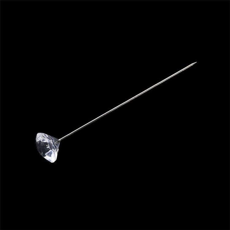 Multi-Color Diamond Acrylic Scarf Pin - Crystal Sofa Fixing Needle