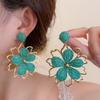 Handmade Bohemian Earrings Beach Women Jewelry Colorful Flower Earrings  Gifts