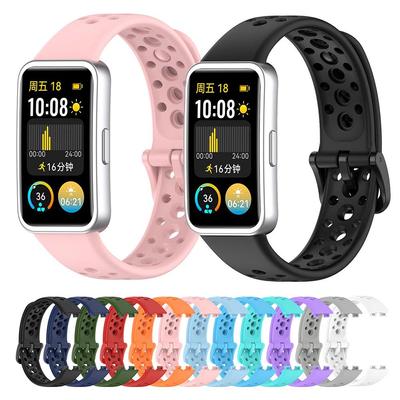 Дышащий силиконовый ремешок для Huawei Band 8/9 NFC-браслет для Huawei Band 10