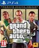 Jeu Vidéo - Grand Theft Auto V - Premium Online Edition - PS4 - Noir - Expérience Complète En Ligne