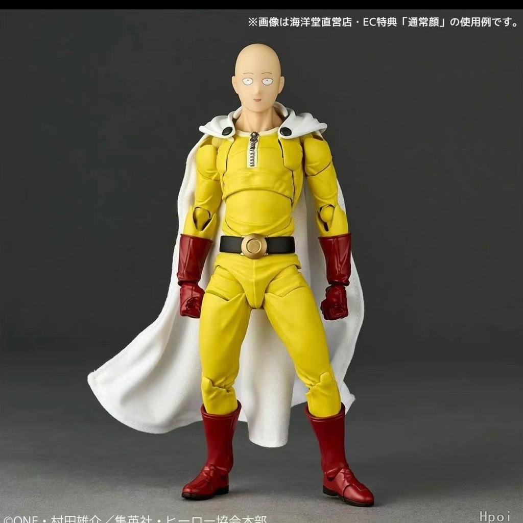 Оригинальная фигурка Геноса из One Punch Man Kaiyodo Revoltech Yamaguchi Артикулированная экшн-фигурка Аниме Украшение для рабочего стола Коллекционная игрушка