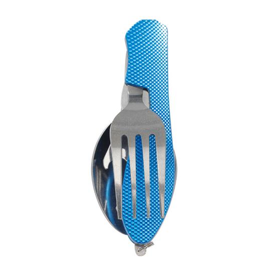 Портативные складные столовые приборы для отдыха на природе, прочные металлические, для путешествий, пикников, походов, походов, многофункциональные, съемные вилки, ложки, фруктовые ножи, складные