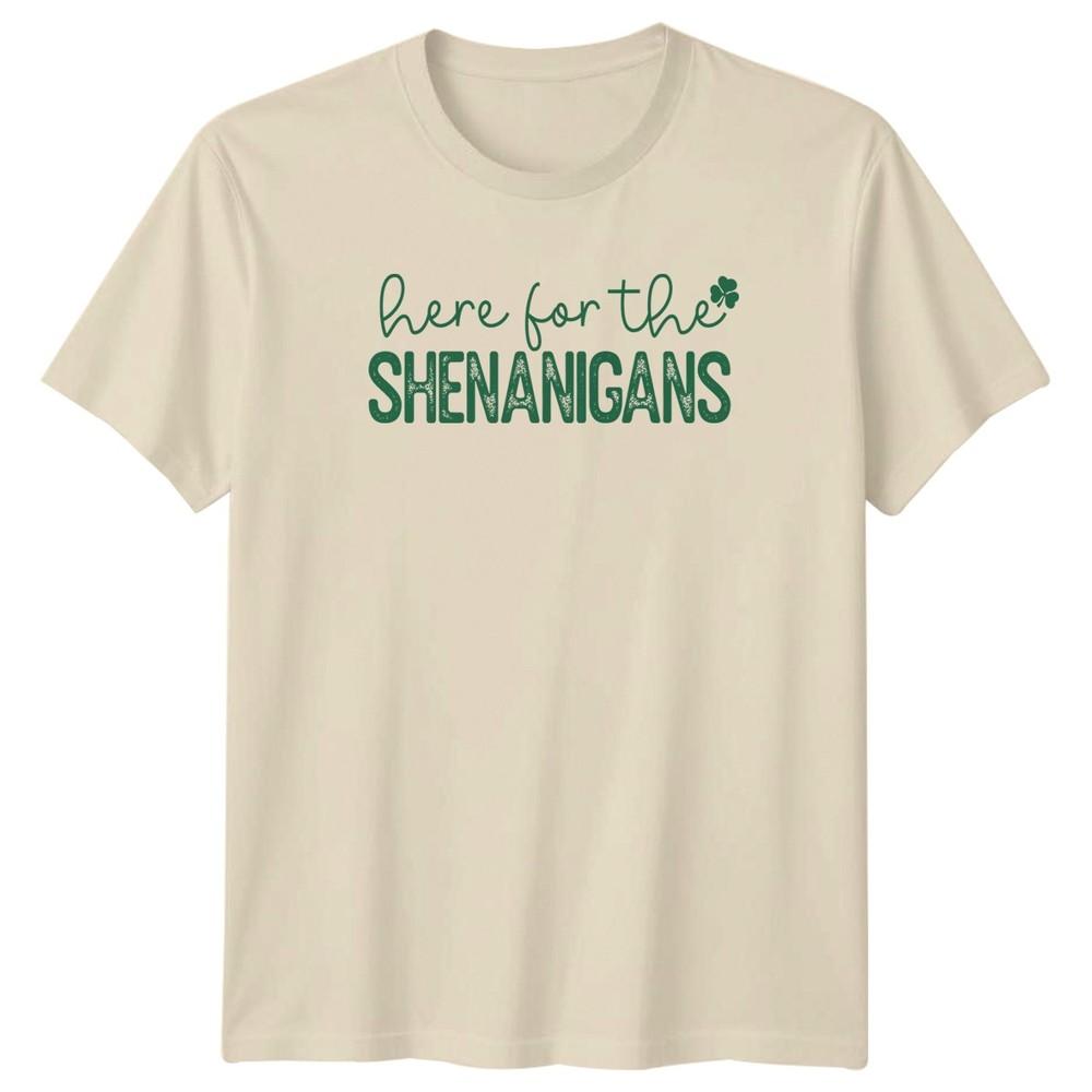 Here For The Shenanigans TShirt St Patricks Day Gift For Him And Her