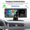 6,9-дюймовый портативный автомобильный радиоприемник, беспроводной Carplay HD IPS, сенсорный экран, плеер, зеркальная связь, FM-передатчик, DSP, встроенный Youtube