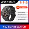 1,43" AMOLED Экран Спортивные Смарт-часы для улицы Мужские Женские K62 Смарт-часы Наручные часы Электронные Наручные часы Фитнес-браслет